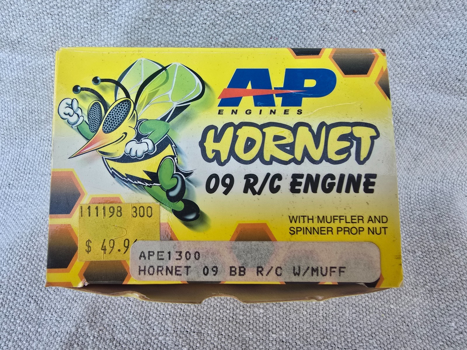 AP APE1300 Hornet .09 RC Engine for Model Airplanes #211300 - New in Box