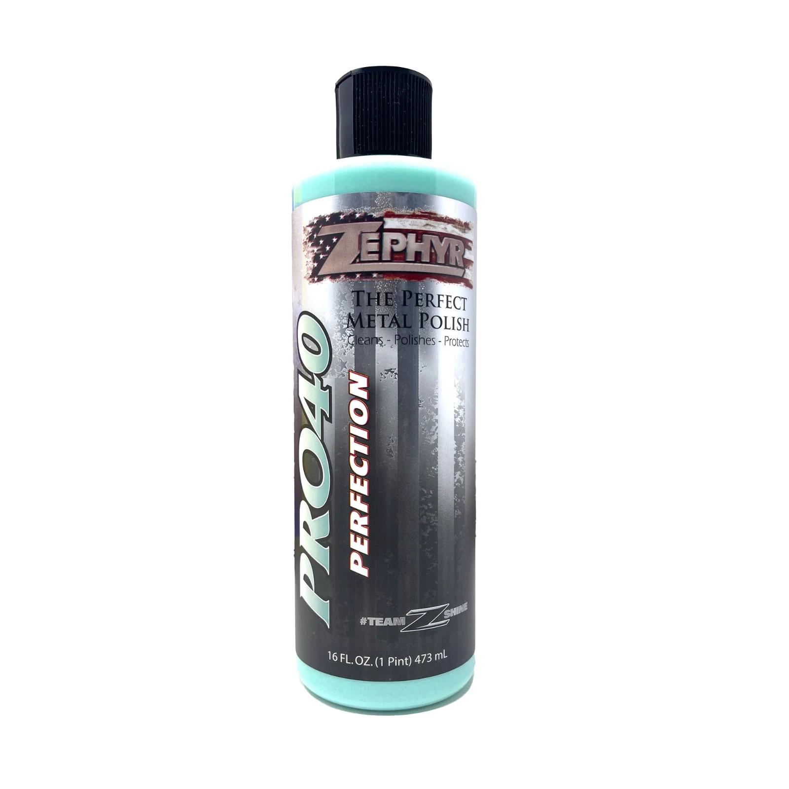 Zephyr PRO40016 - Pro 40 Perfection Liquid Metal Polish - 16 Oz