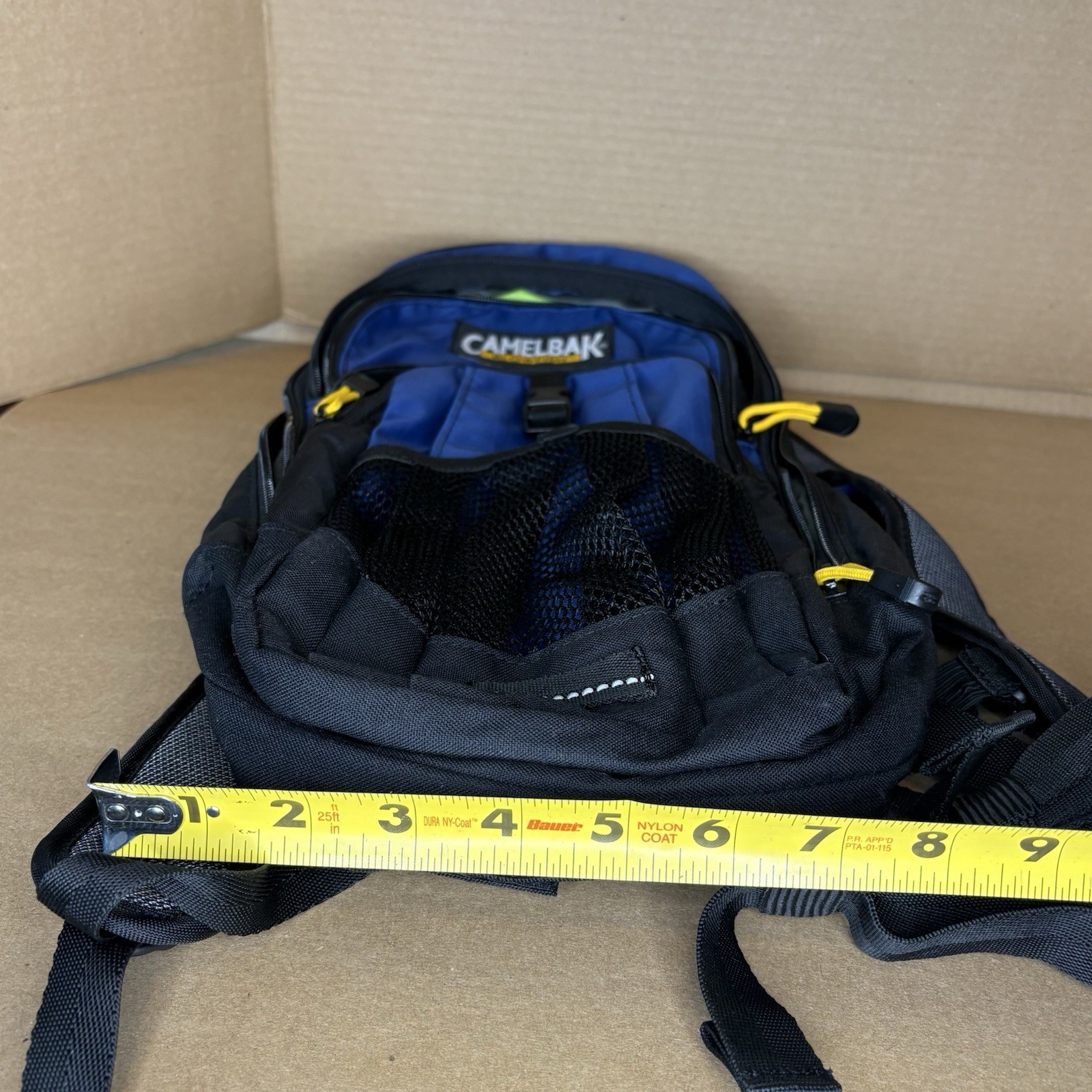 Camelbak Blowfish Hydration Backpack NO Bladder Blue/Black Pre-owned Nice Cond