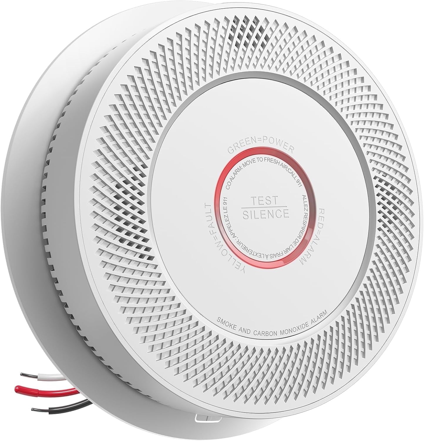 SITERWELL ELECTRONICS GS886A-3WCAR-1PACK Hardwired Interconnected Smoke and