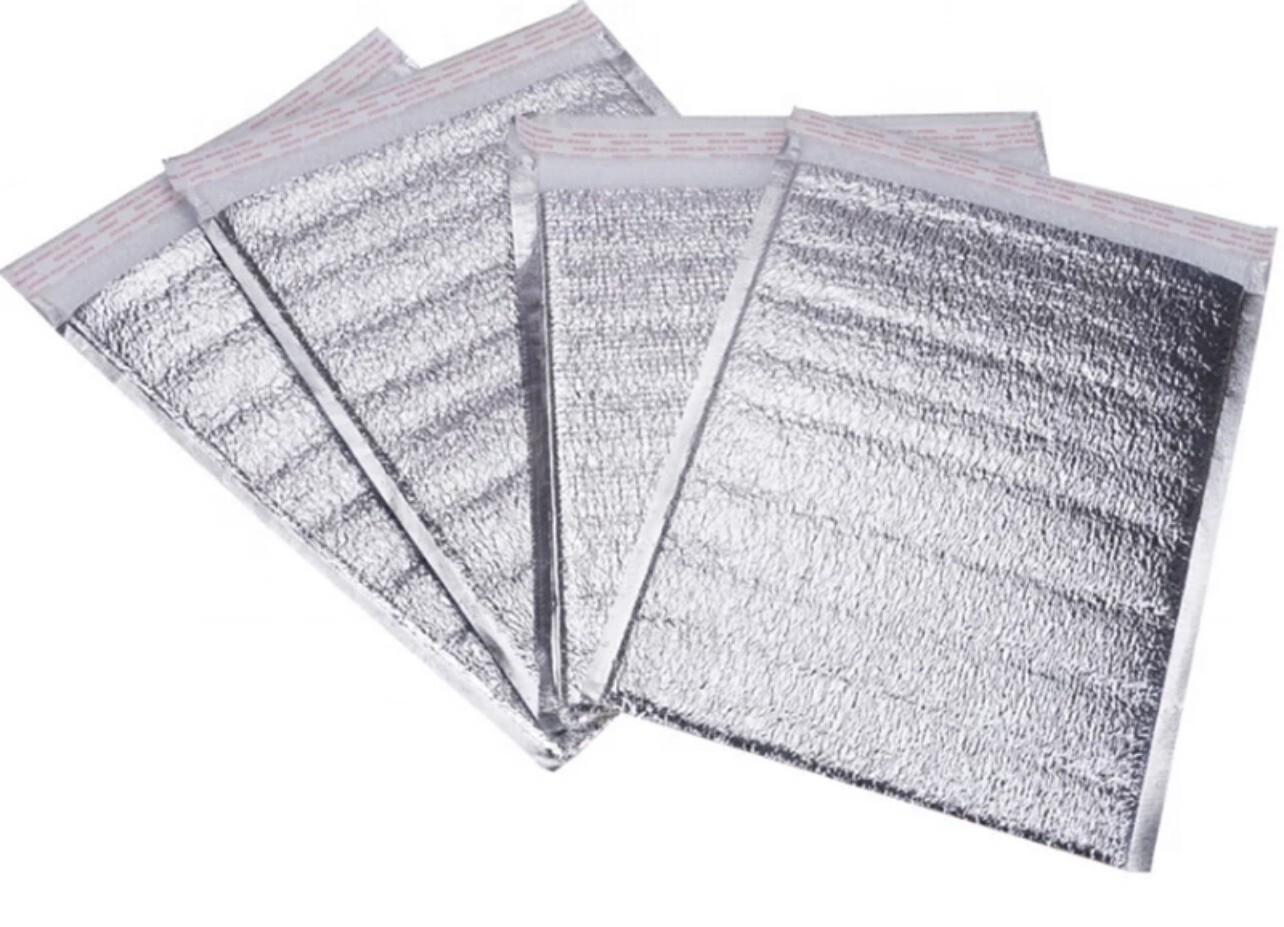25-Thermal Insulated Foil Shipping Bags-food Protection Lunch Bag Leakproof