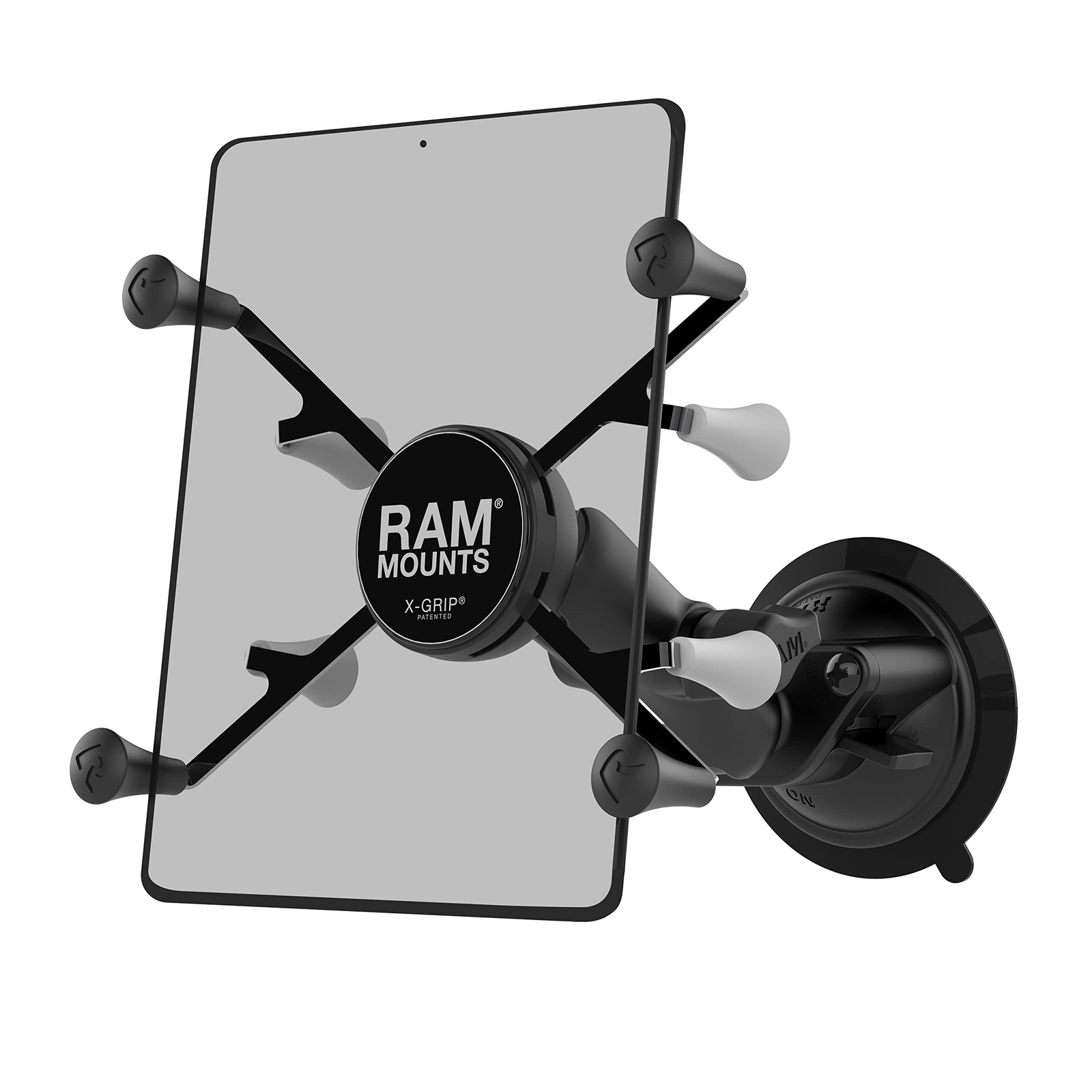 RAM-B-166-UN8U X-Grip with RAM Twist-Lock Suction Cup Mount for 7-8 Tablets with