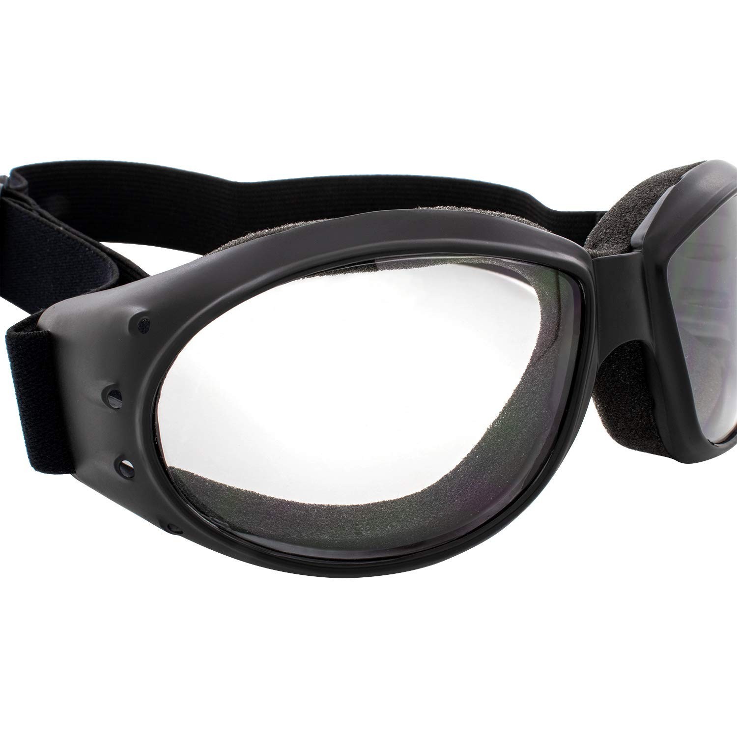 Eliminator Goggles with Micro-Fiber Pouch Clear