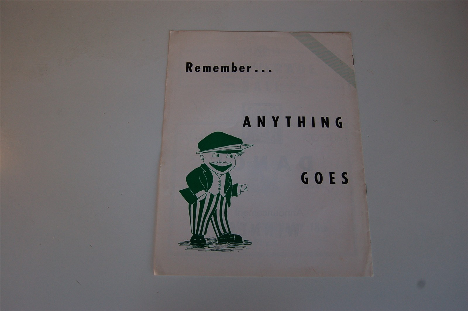 1956 Brockport Winter Carnival Program - Basketball + Swimming