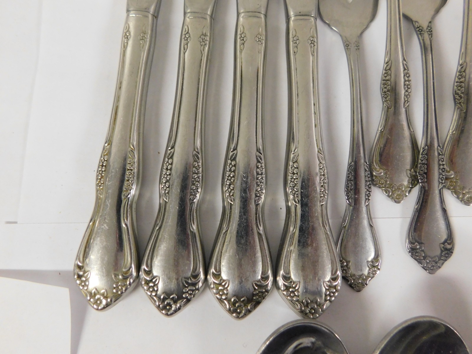 Wm Rogers Oneida Deluxe MANSFIELD Stainless Flatware Set