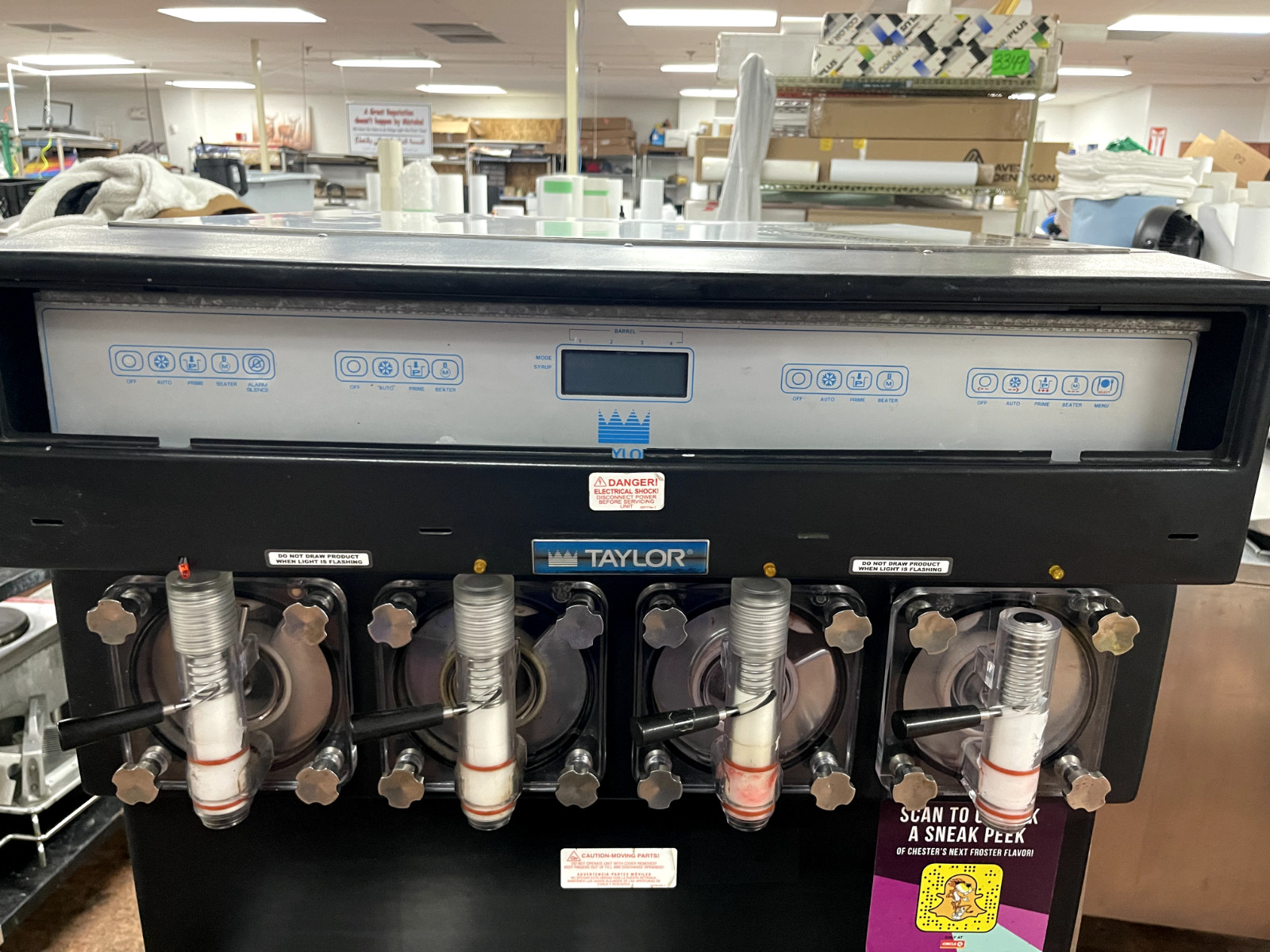 Used 2011 Taylor 349-27 Frozen Carbonated Drink Freezer Dispenser Slushie Maker