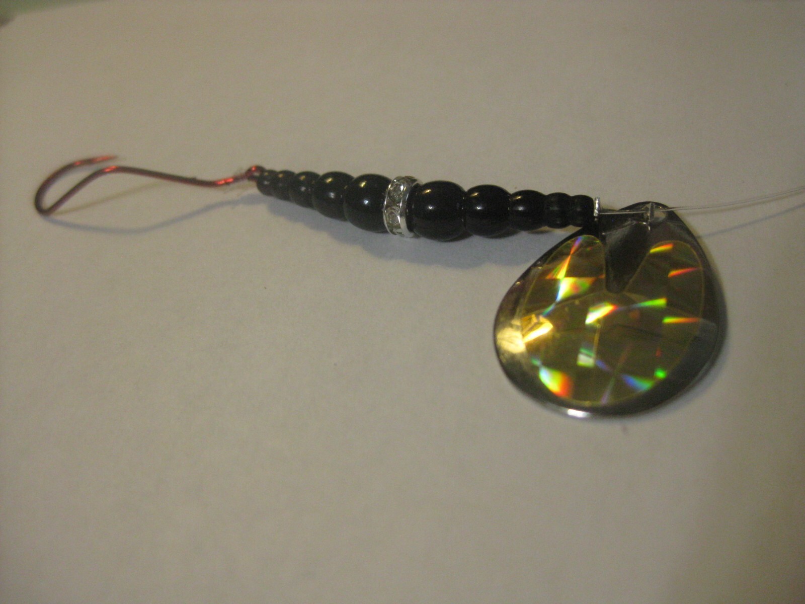 Kokanee  Slow Death Hook Wedding  Spinner Blade Rigs (Holographic Gold)