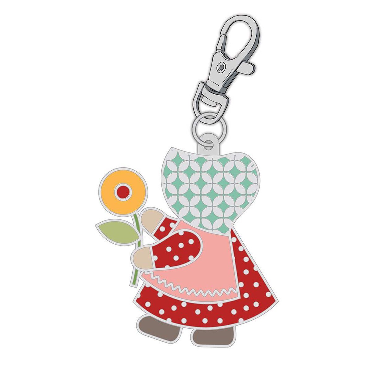 Lori Holt Enamel Happy Charm-Sunbonnet Sue  *ST-30024*