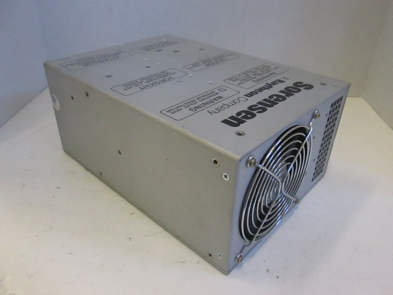 Sorenson Power Supply, 50-100-5125F, 115/230V, 50/60Hz, Used