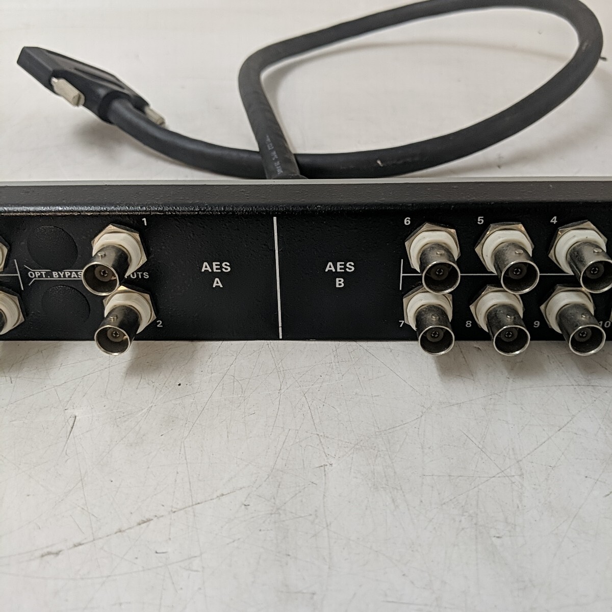 Evertz Micro Systems # X1202ABO AES Breakout Panel With Cord