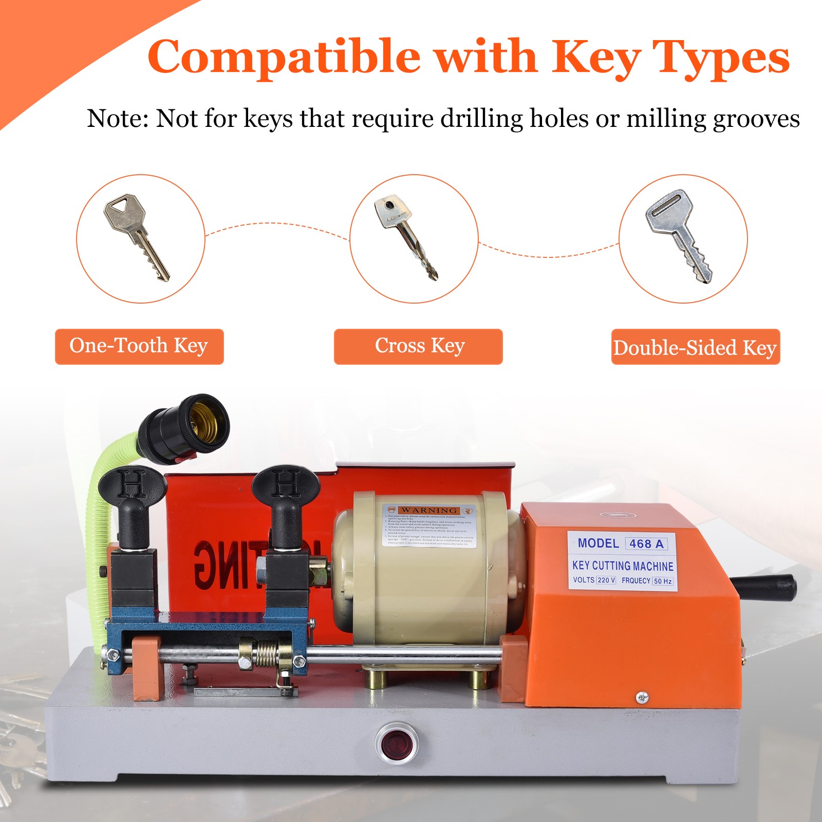 Key Cutting duplicating Machine Cutter Car Key Copier Locksmith Tools