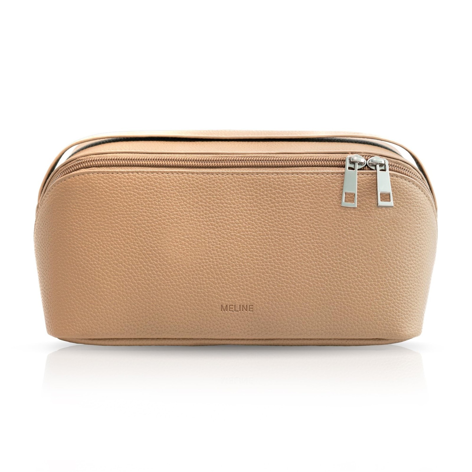 MELINE Travel Makeup Bag – Large Capacity Cosmetic and Toiletry Organizer