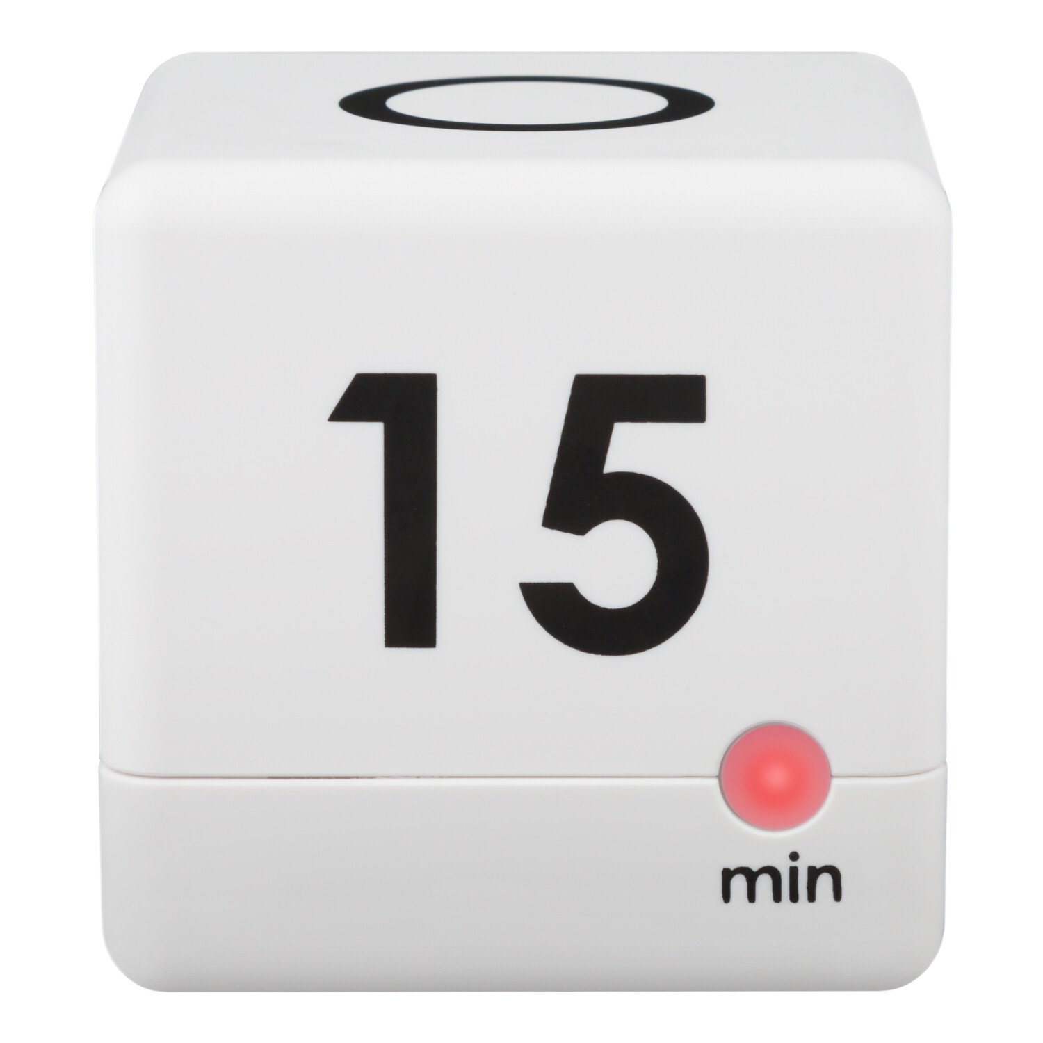 BBB82431 La Crosse Technology 5, 15, 30 or 60 Minutes Digital Cube Timer - White