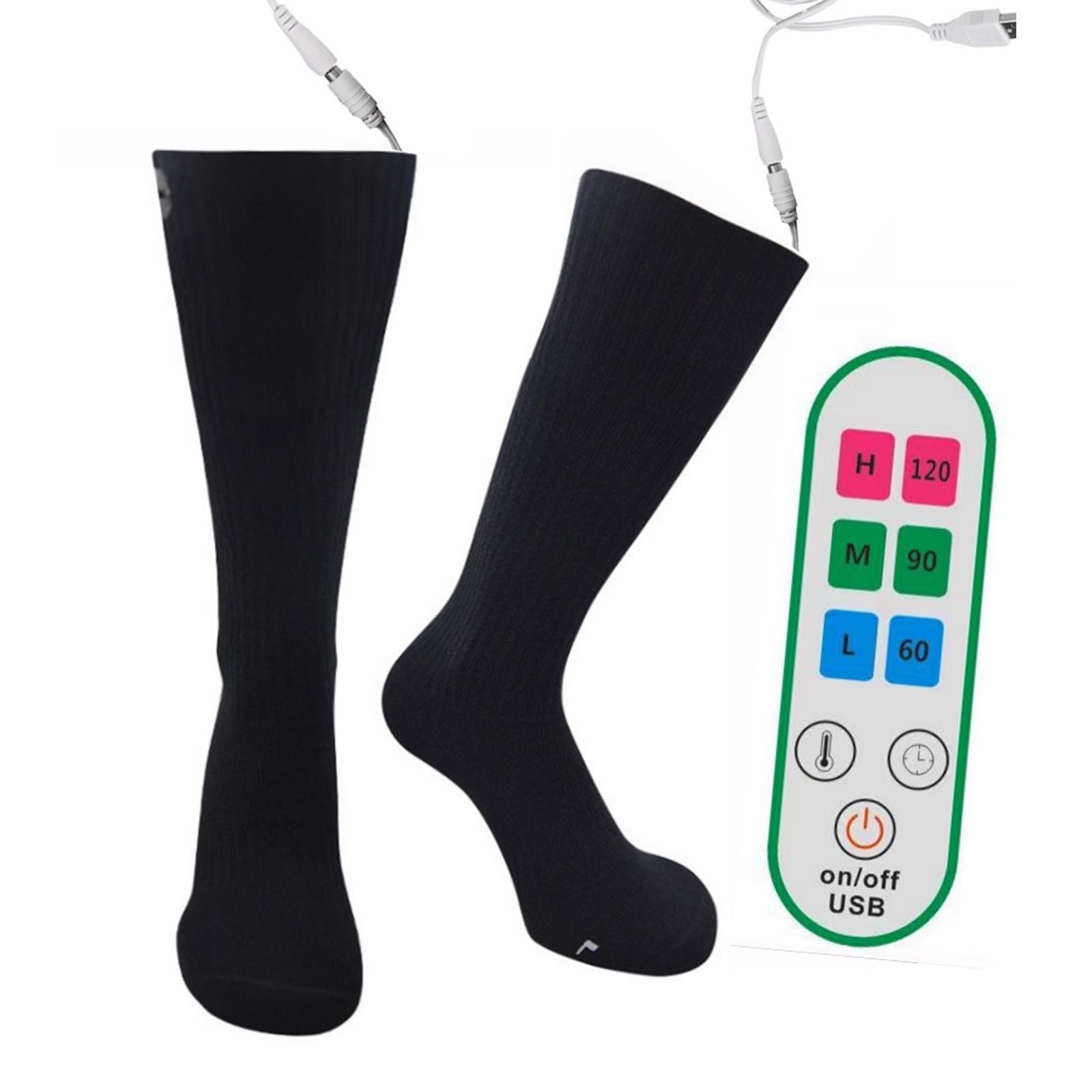 Intelligent Temperature Control Electric Heated Socks For Winter