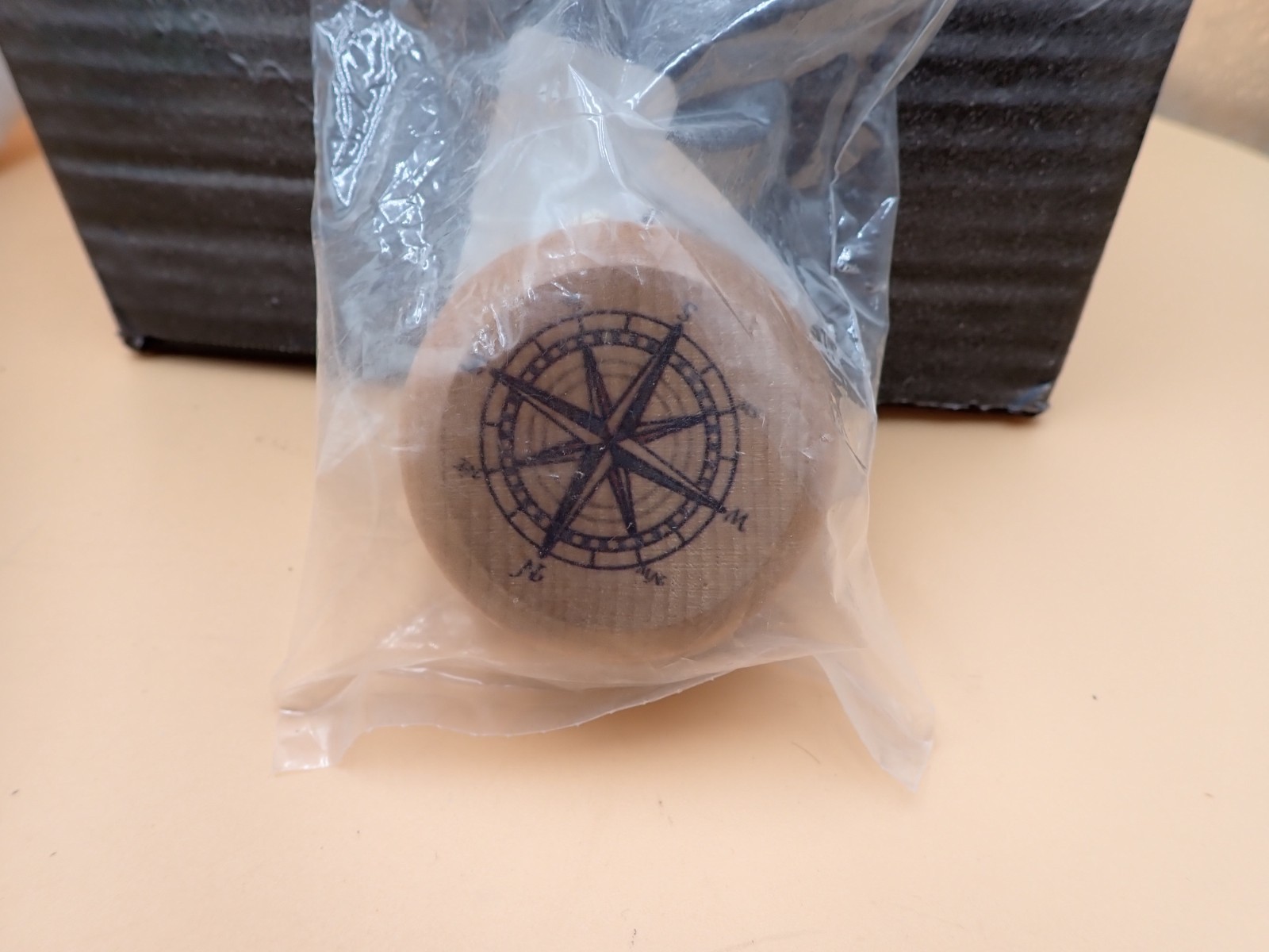Maple Landmark Wooden Compass Yo-Yo Vermont USA Woodcraft New Made in USA Toy