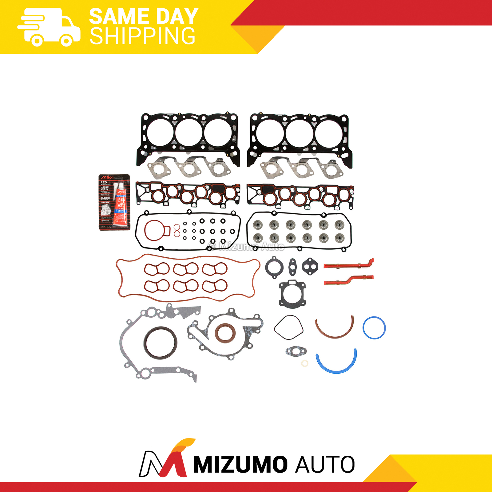 Full Gasket Set Fit Ford E250 E150 F150 4.2L Vin 2 OHV 12V