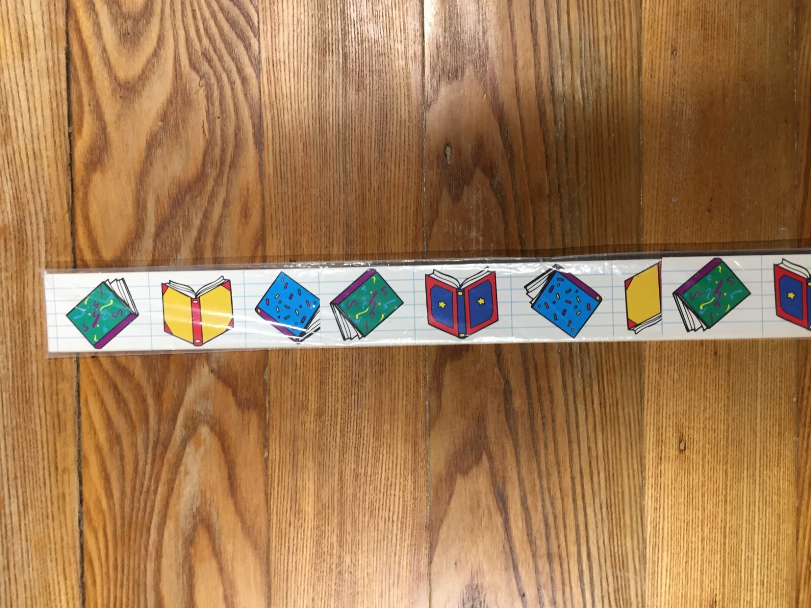 School Bulletin Board Borders Colorful Books