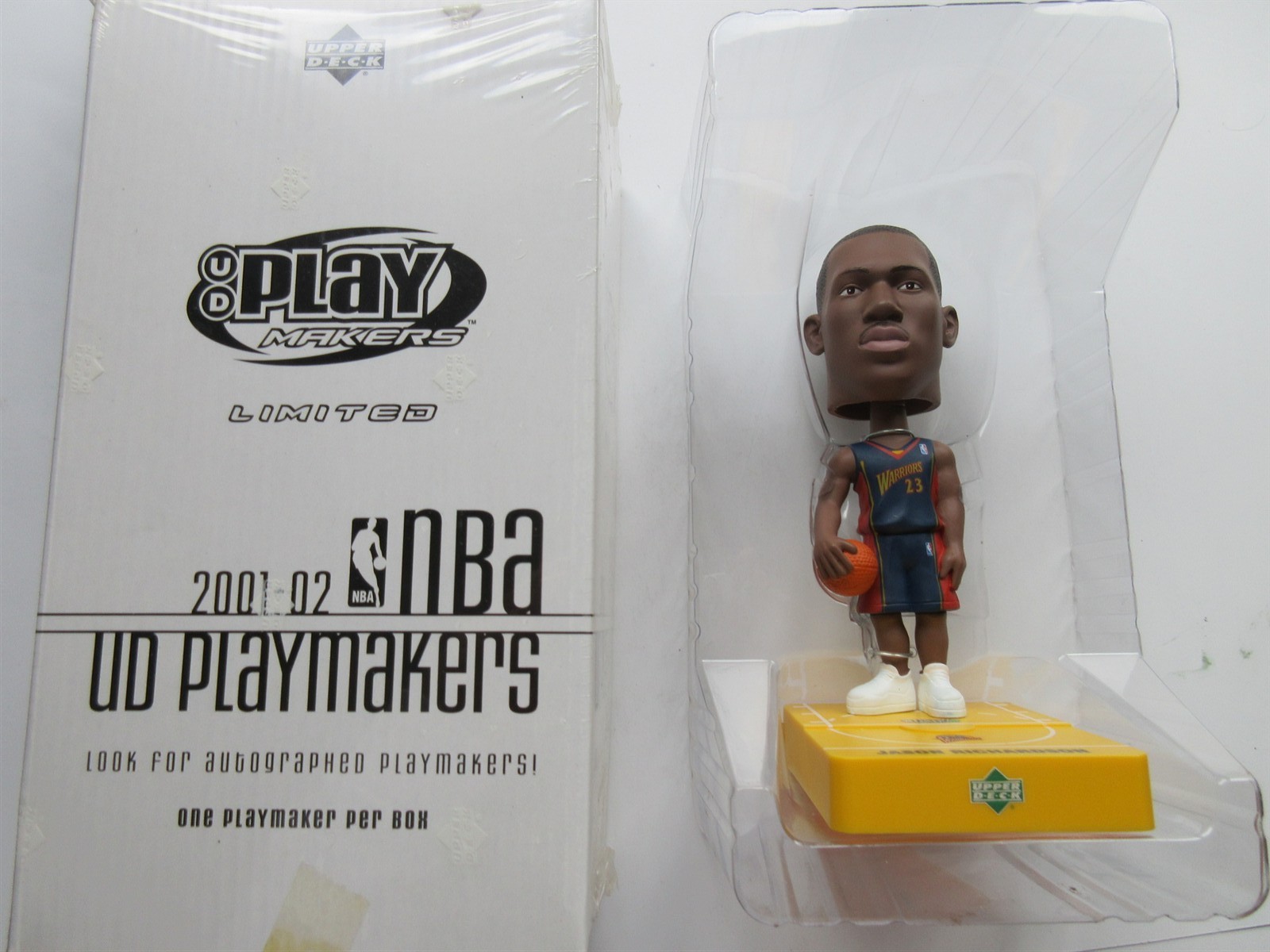 Jason Richardson Warriors 2001-02 Upper Deck NBA UD Playmakers Bobblehead