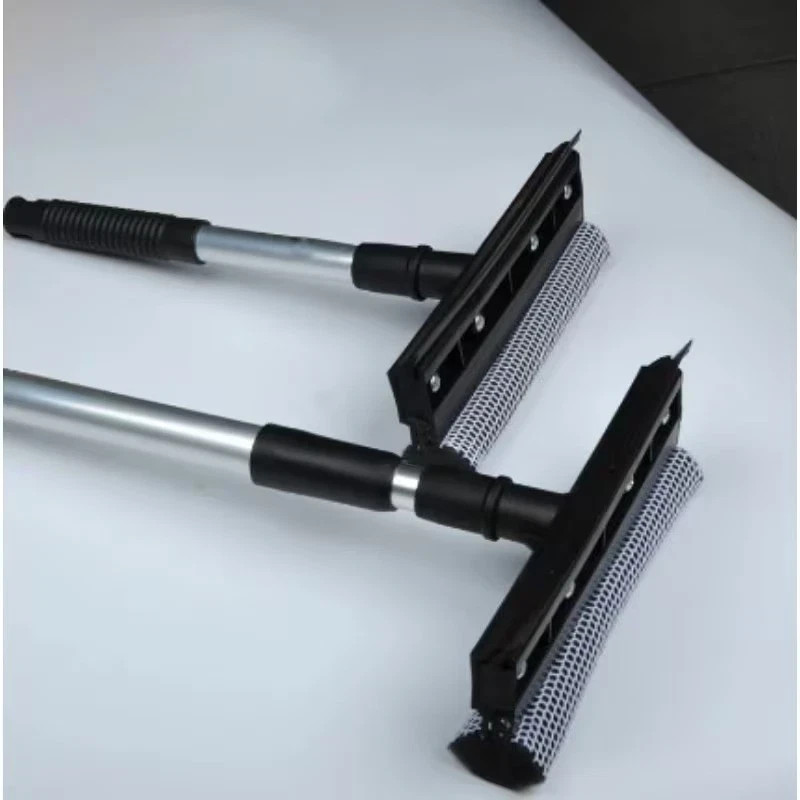 Adjustable Extendable Car Windshield Cleaner with Sponges Rubber Squeegee,Brush.