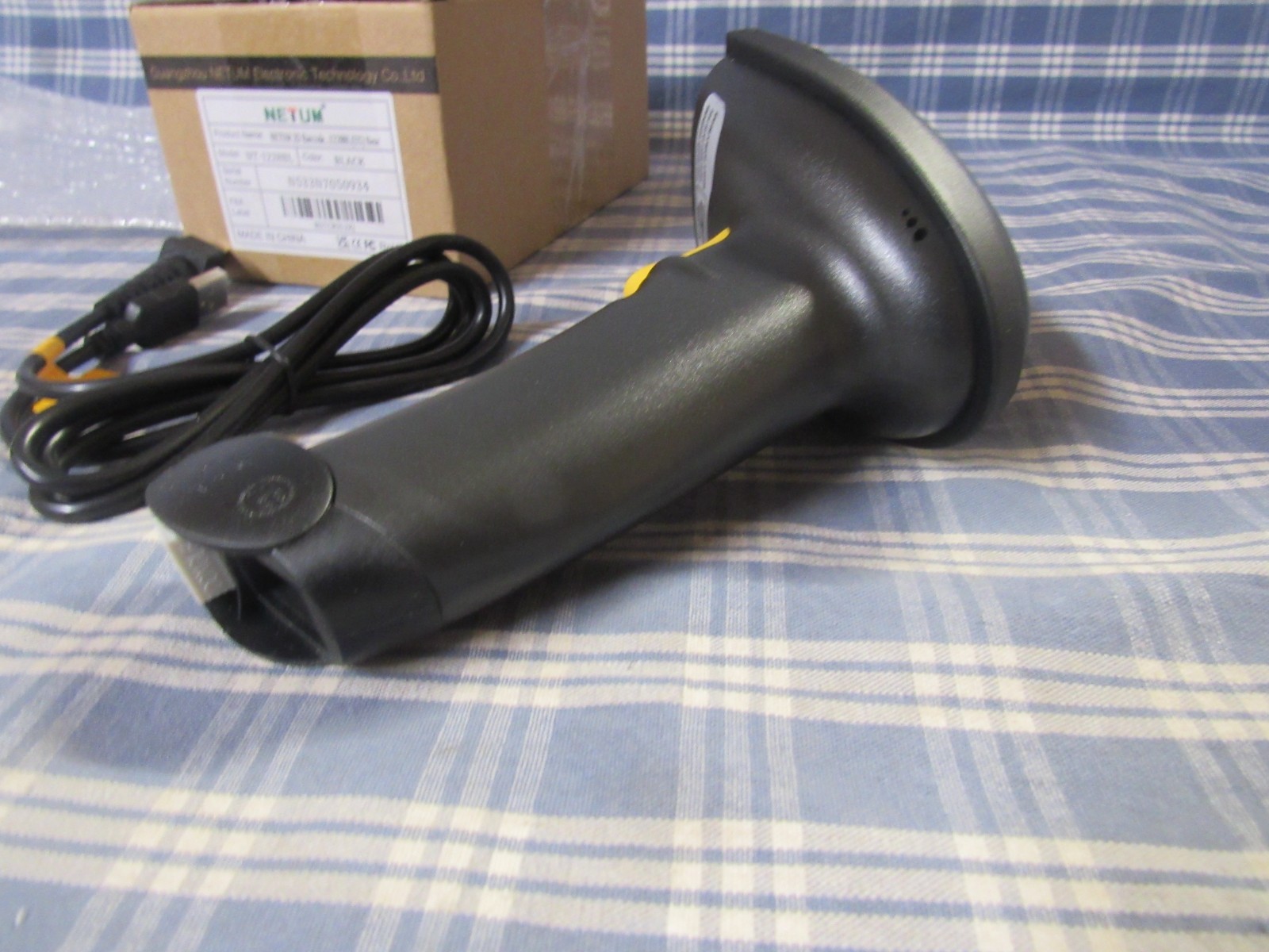Netum NT-1228BL Bluetooth USB 2D Barcode Scanner (Open Box) FAST FREE SHIPPING.