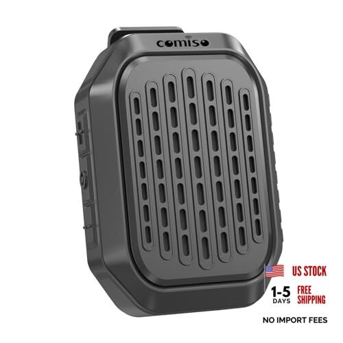Wearable Bluetooth Speakers, Clip-On Portable Mini Bluetooth Speaker with