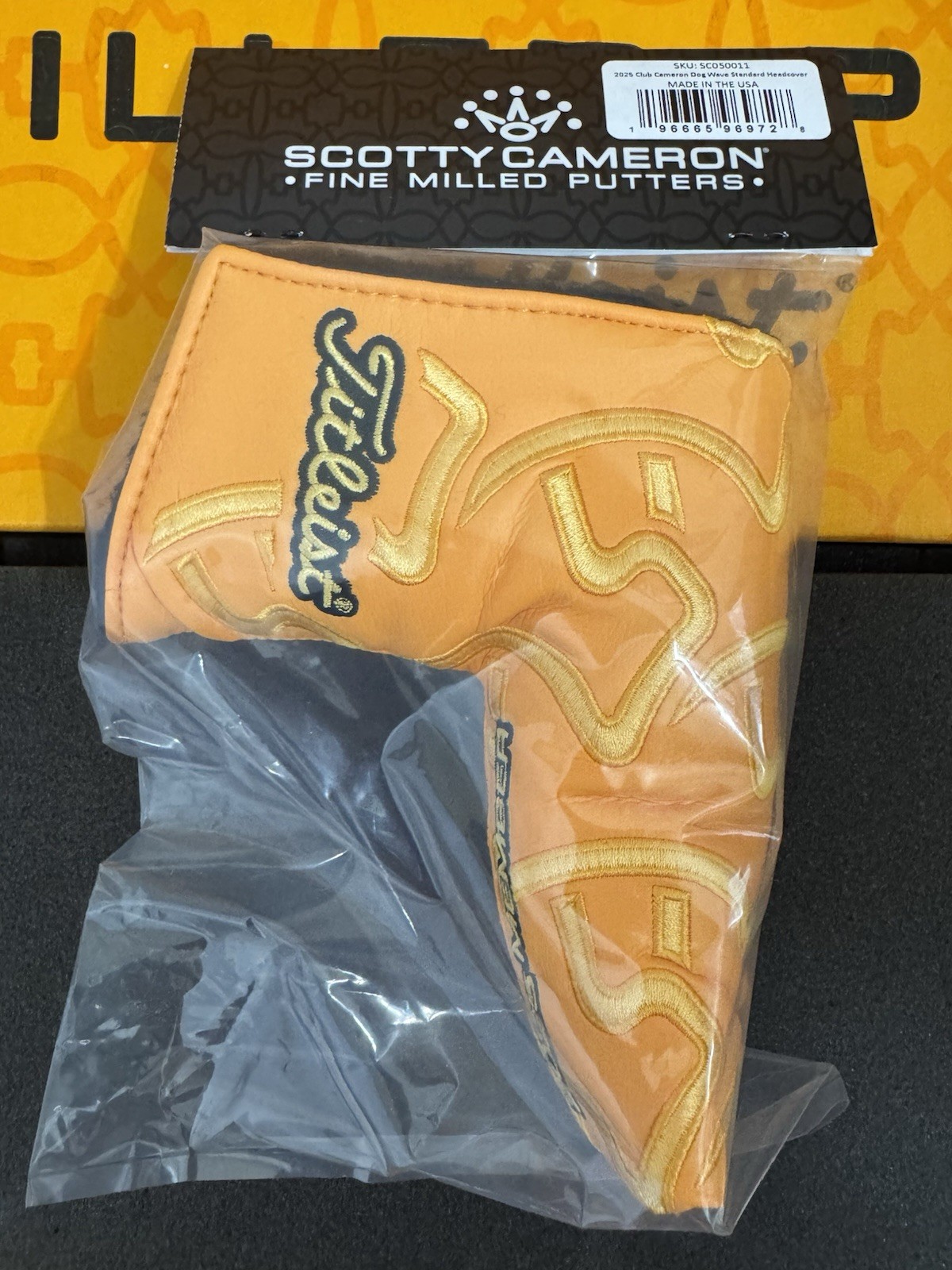 scotty cameron gallery 2025 club cameron dog wave standard headcover 🔥🔥🔥