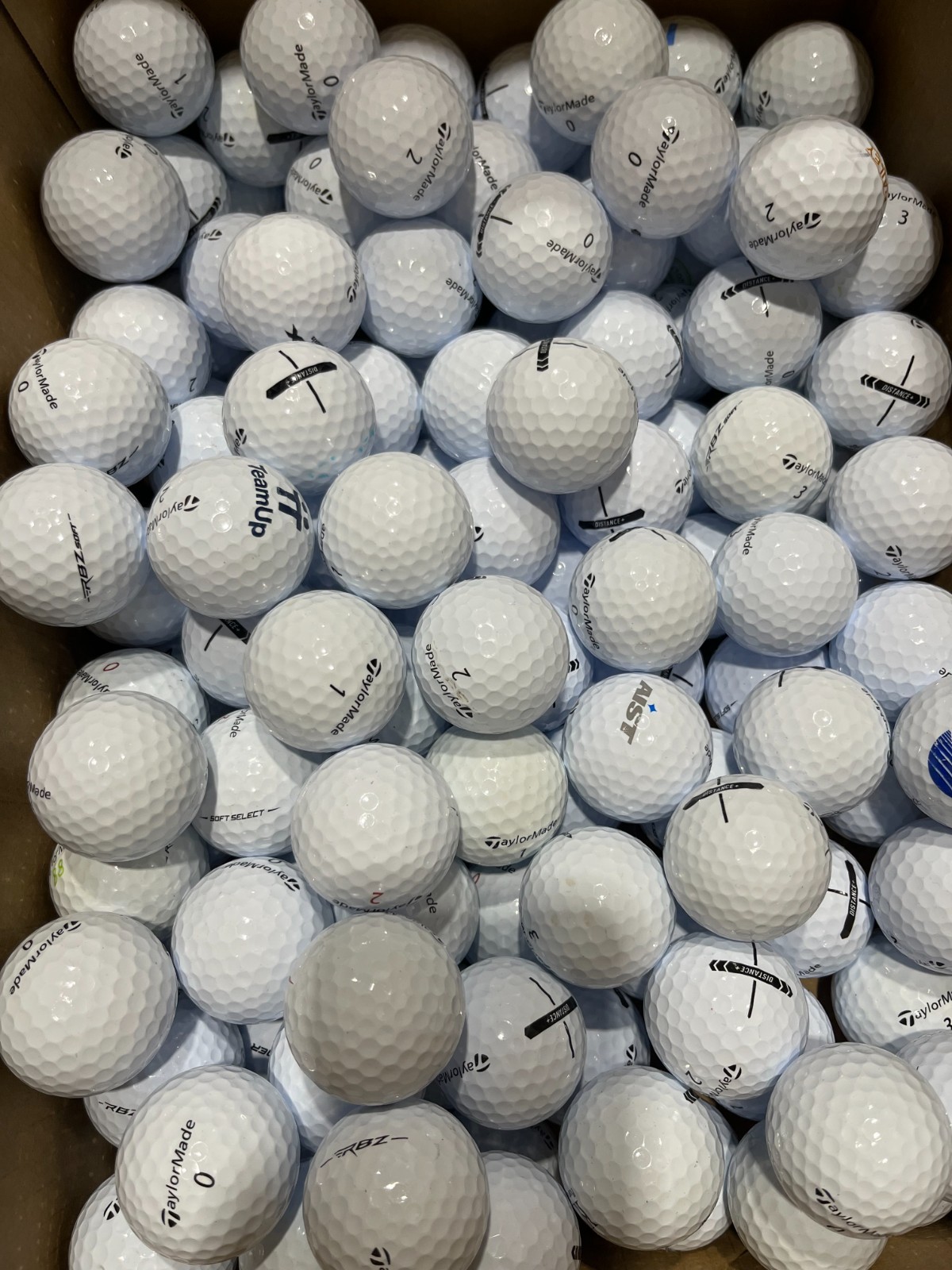 TaylorMade Mix 48 Pack Used Golf Balls AAAAA 5A Mint Bulk Recycled Balls