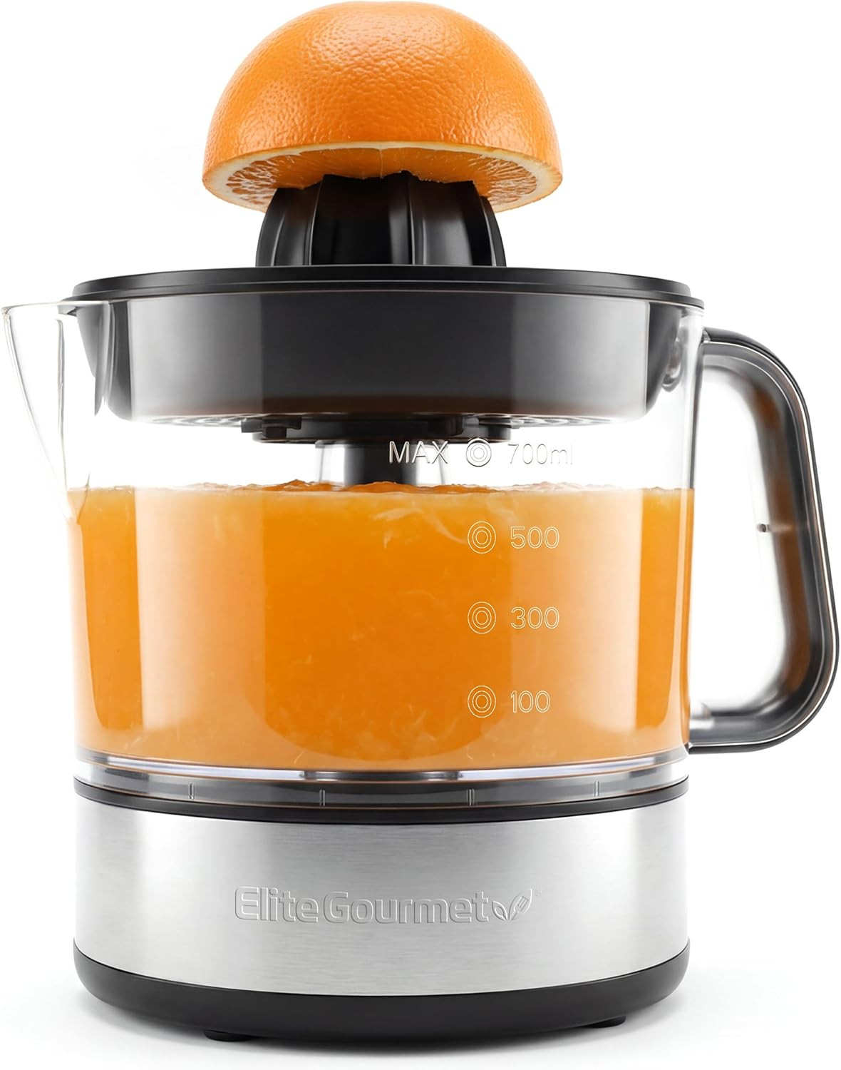 ETS623 Bpa-Free 40-Watt Electric Citrus Juicer, Compact, Large Volume, Pulp Cont