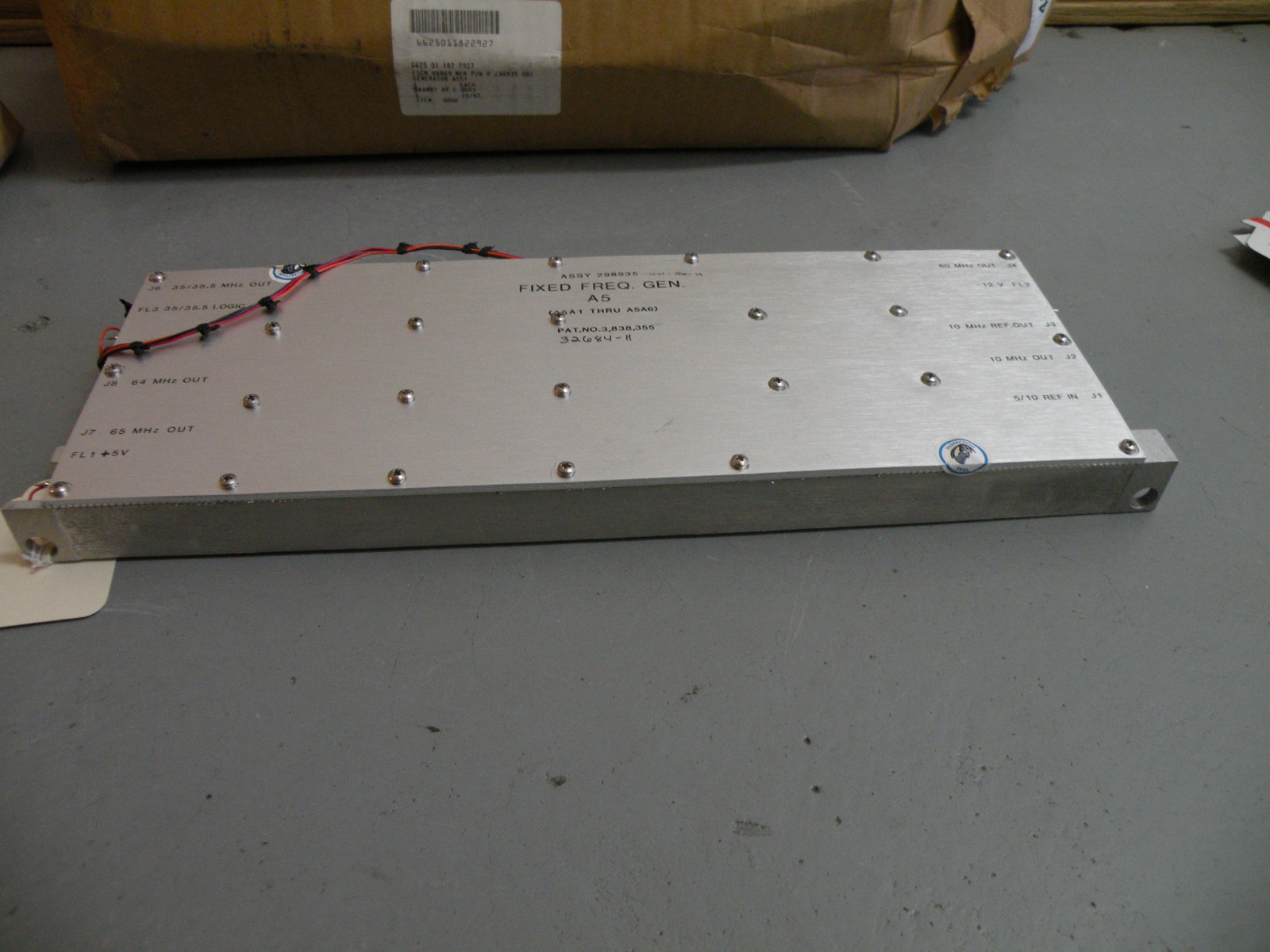 Eaton Fixed Signal / Frequency Generator A5  R 298935-001