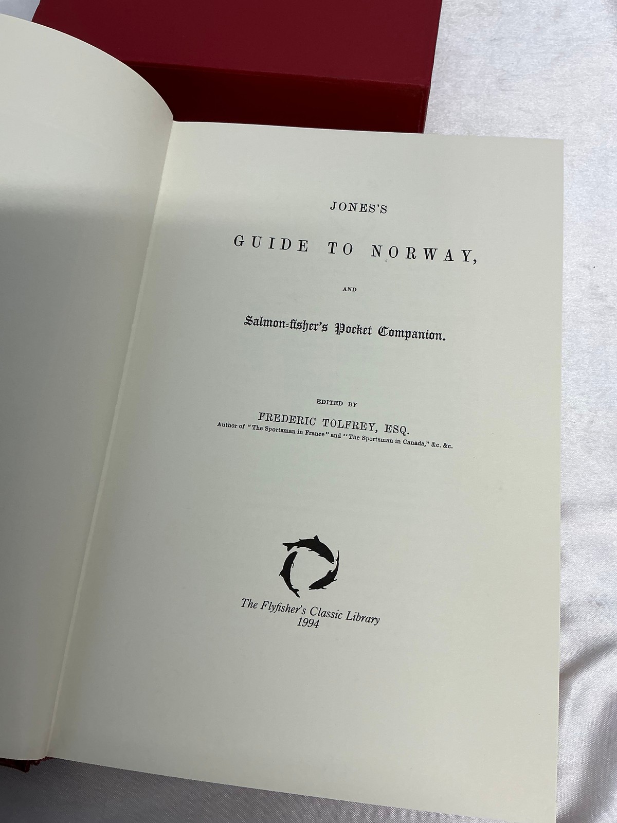 Jones's Guide to Norway Tolfrey