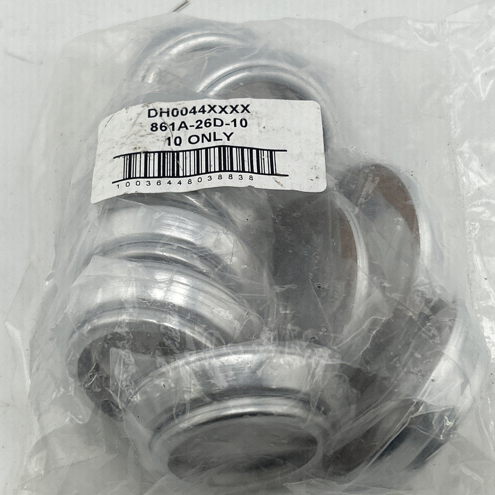 New Lot Of 10 Ilco 861A-26D-10 Adjustable Collar 13/32"-5/16" Satin Chrome