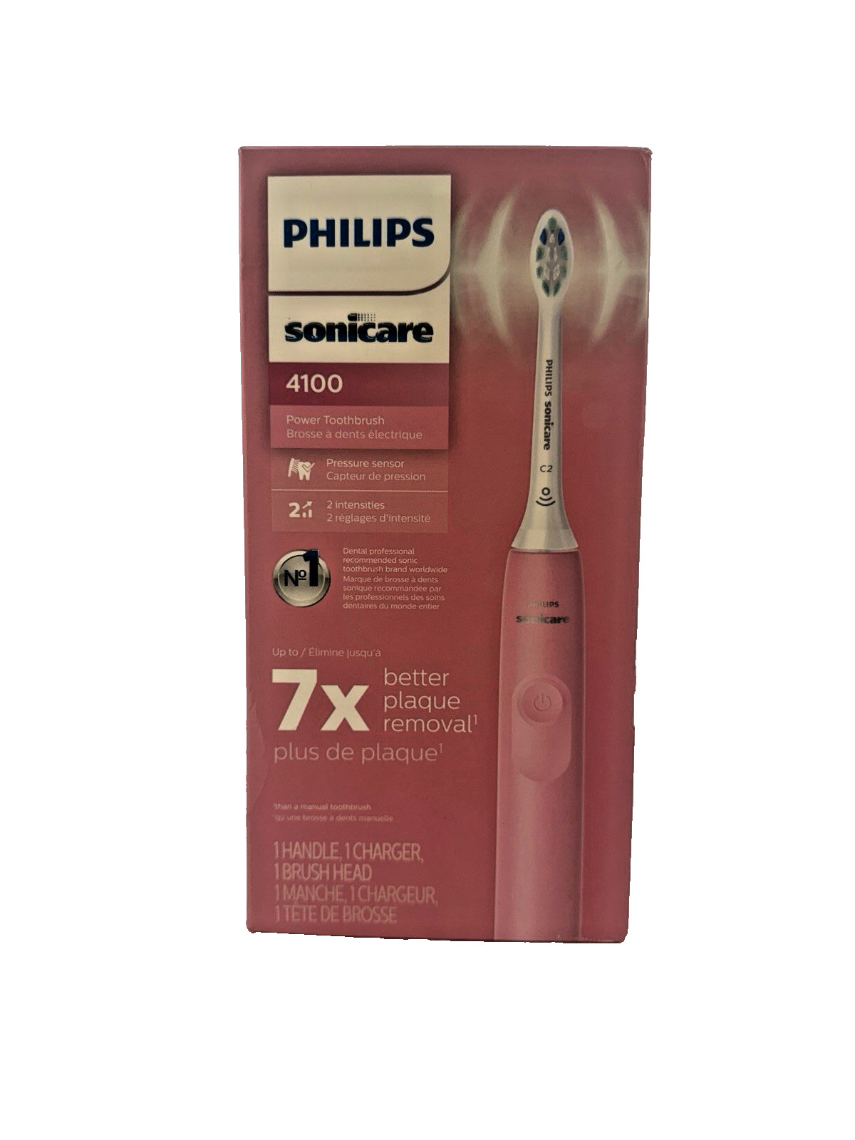 Philips Sonicare 4100 HX3681 Pink Rechargeable Toothbrush New (Sealed)