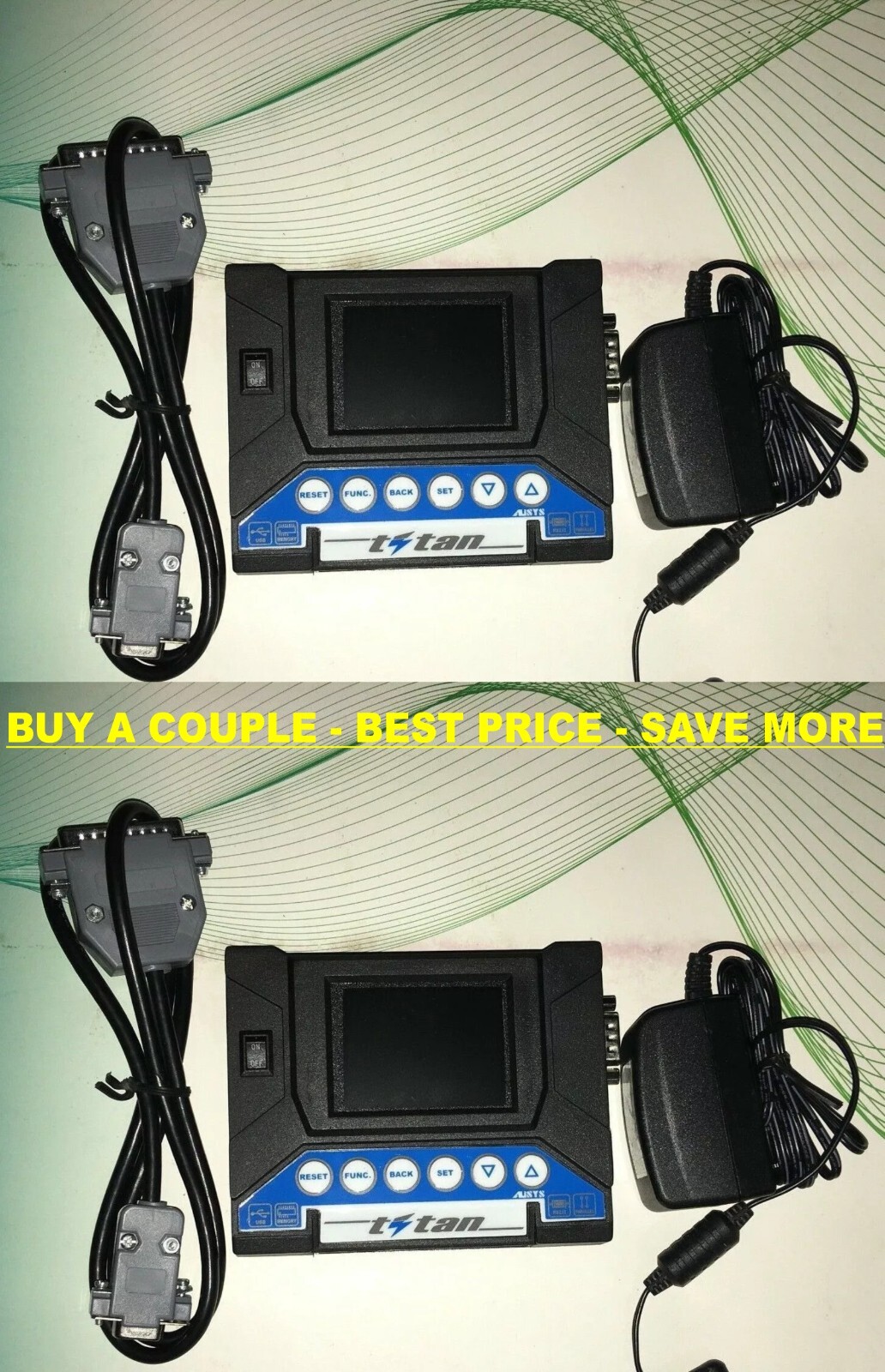 2PCS TITAN CNC DNC Drip Feed device. Best price . Buy a couple . Save more