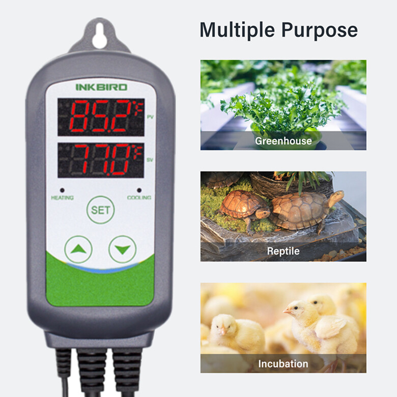 Temperature Controller ITC-308 WIFI Heat Cool Thermostat Waterproof Probe Sensor