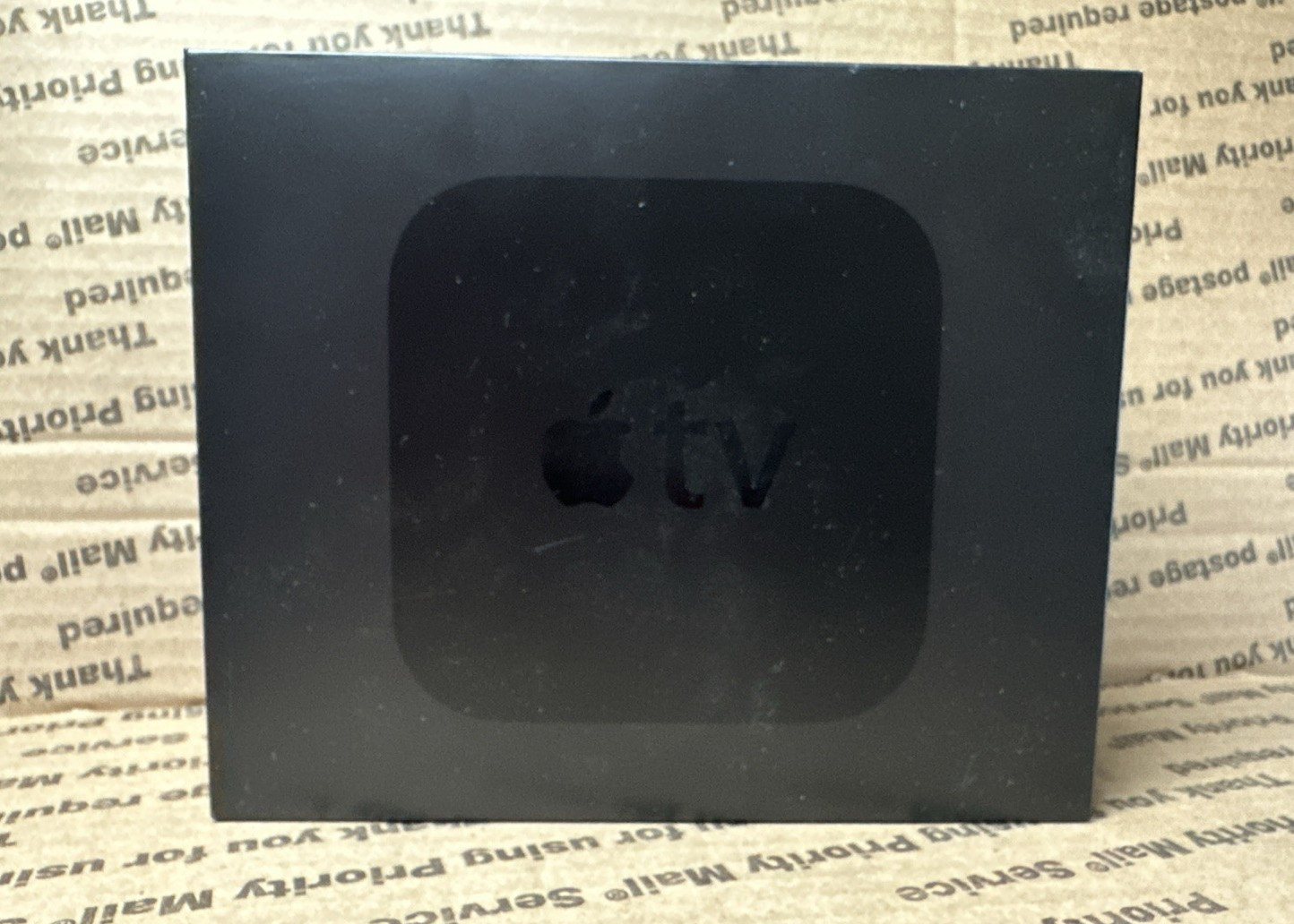 EMPTY BOX - Apple TV HD 4th Generation - 32GB Box Only - Black
