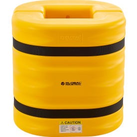Industrial Column Protector 10"" Opening 24"" High Yellow  Industrial 670829YL