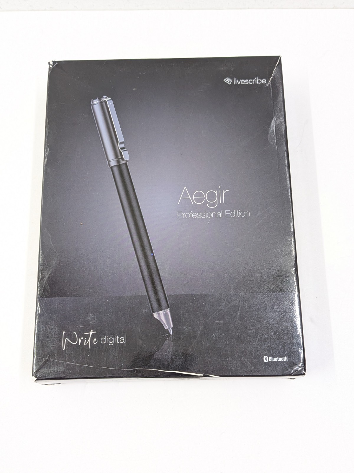 Livescribe Aegir Smartpen, Black Professional Edition READ!