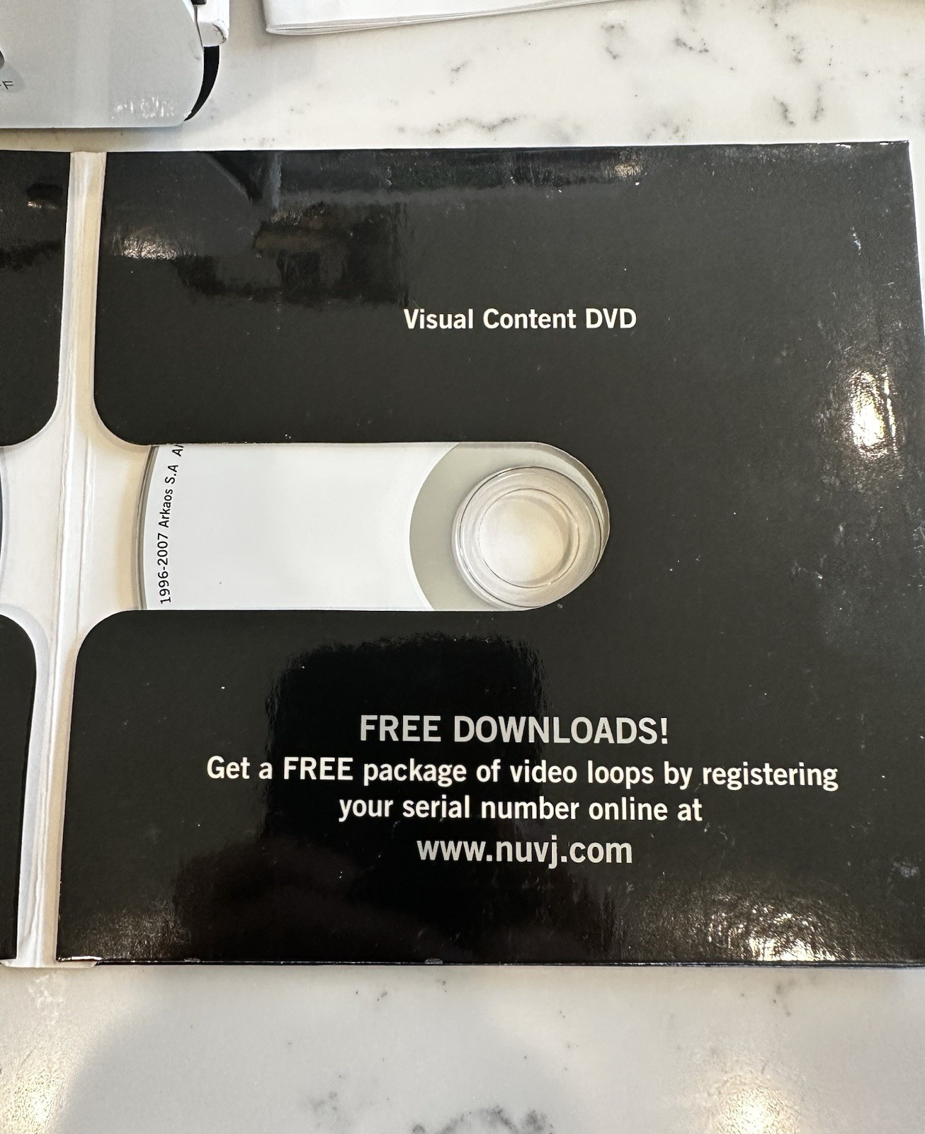 Numark NUVJ Arkaos Video Mixer Controller- Includes Instructions and Software