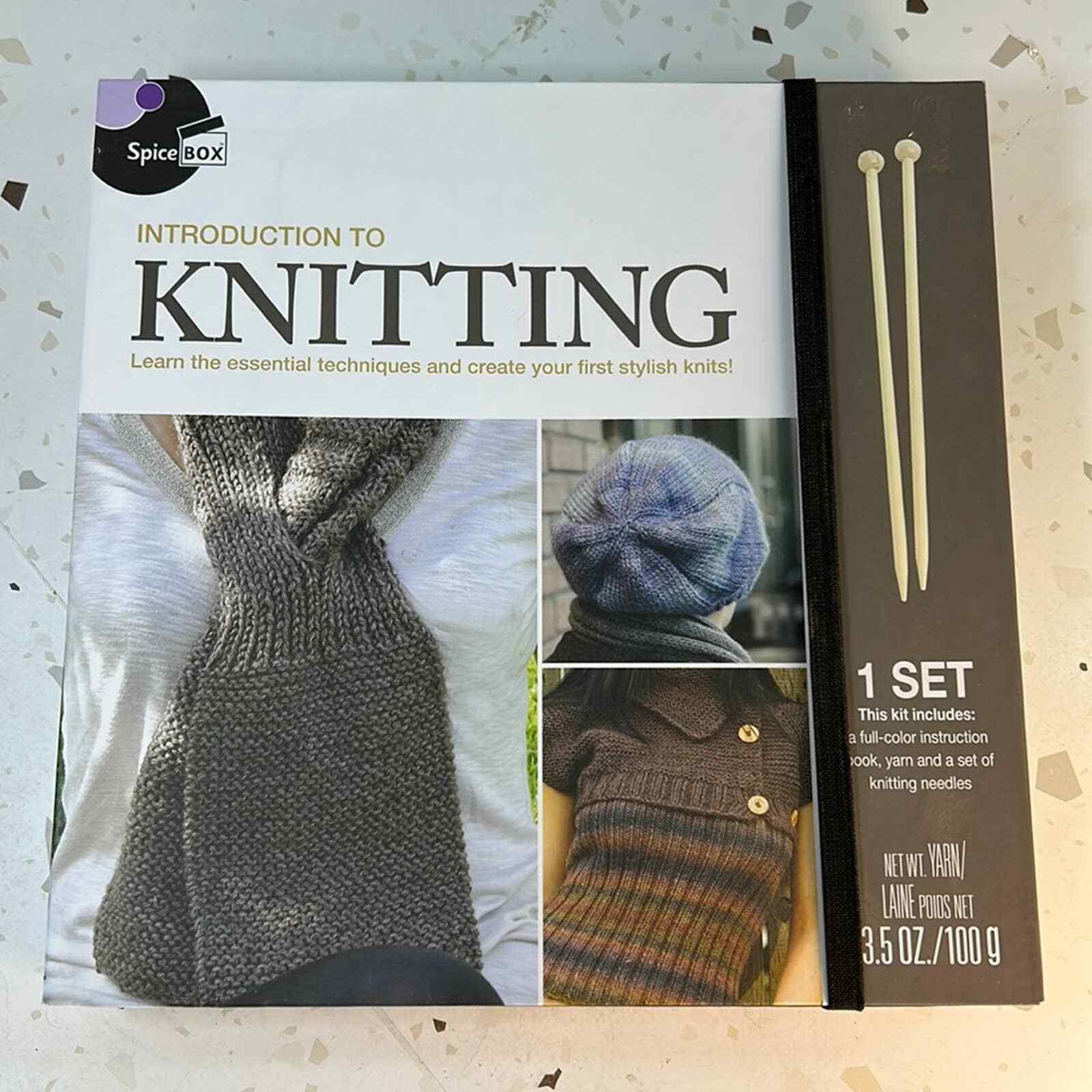 Introduction To Knitting, Spice Box