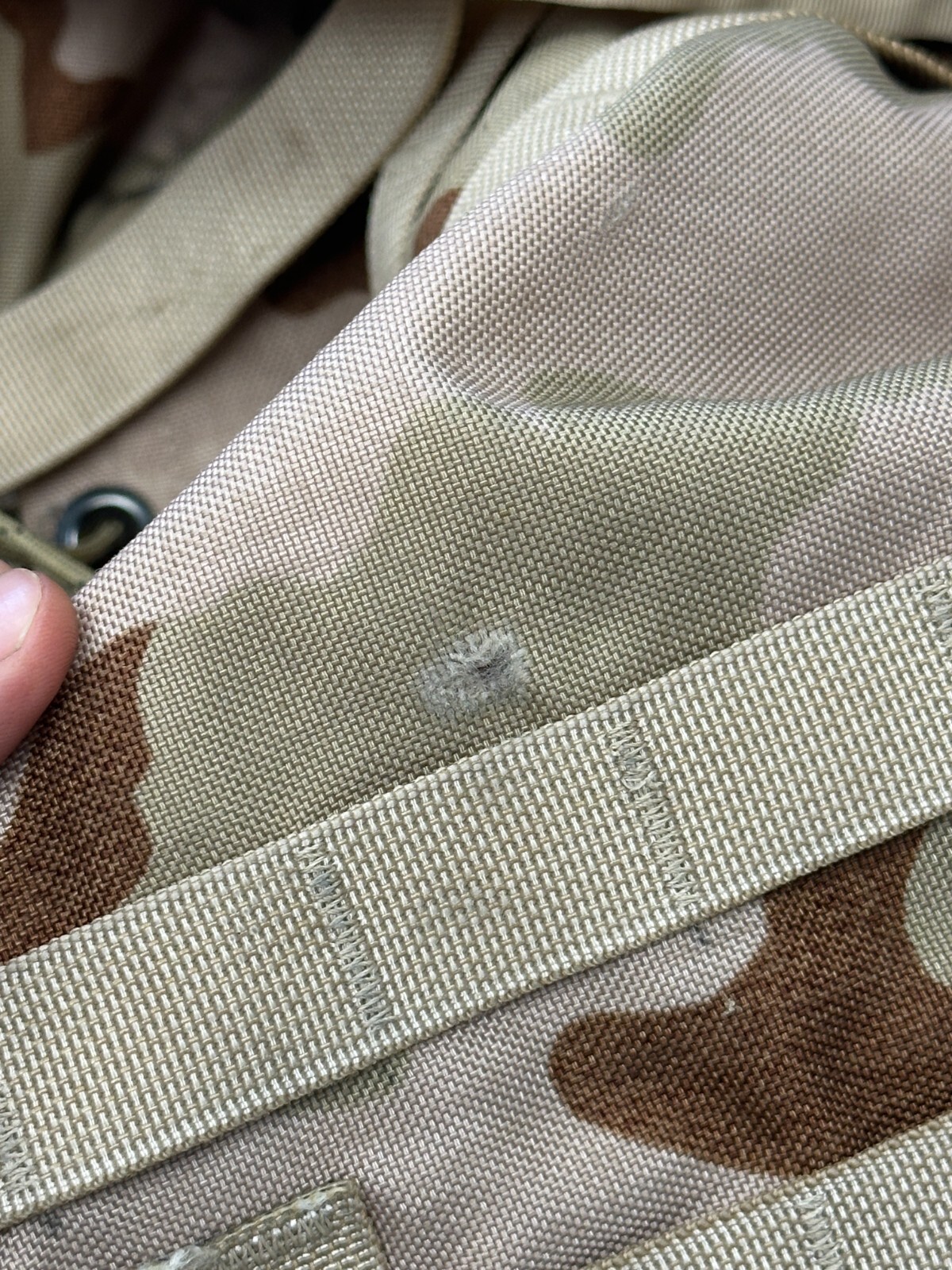 DAMAGED Bag Only - US Army Molle II BDU Large Rucksack Desert Backpack Main Pack