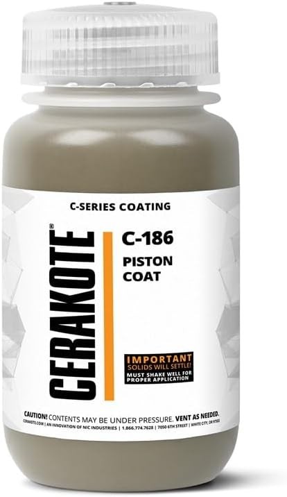 Cerakote C-Series Air Cure Ceramic Coating C-186P Piston Coat (16oz)