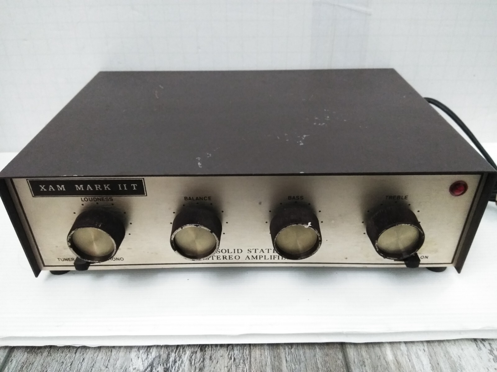 VINTAGE  XAM MARK II-T SOLID STATE STEREO AMPLIFIER Amplifier (HTF)