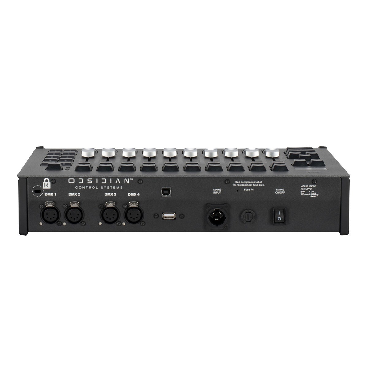 Elation Professional NX-P ONYX Playback Wing DMX Lighting Controller w Soft Case