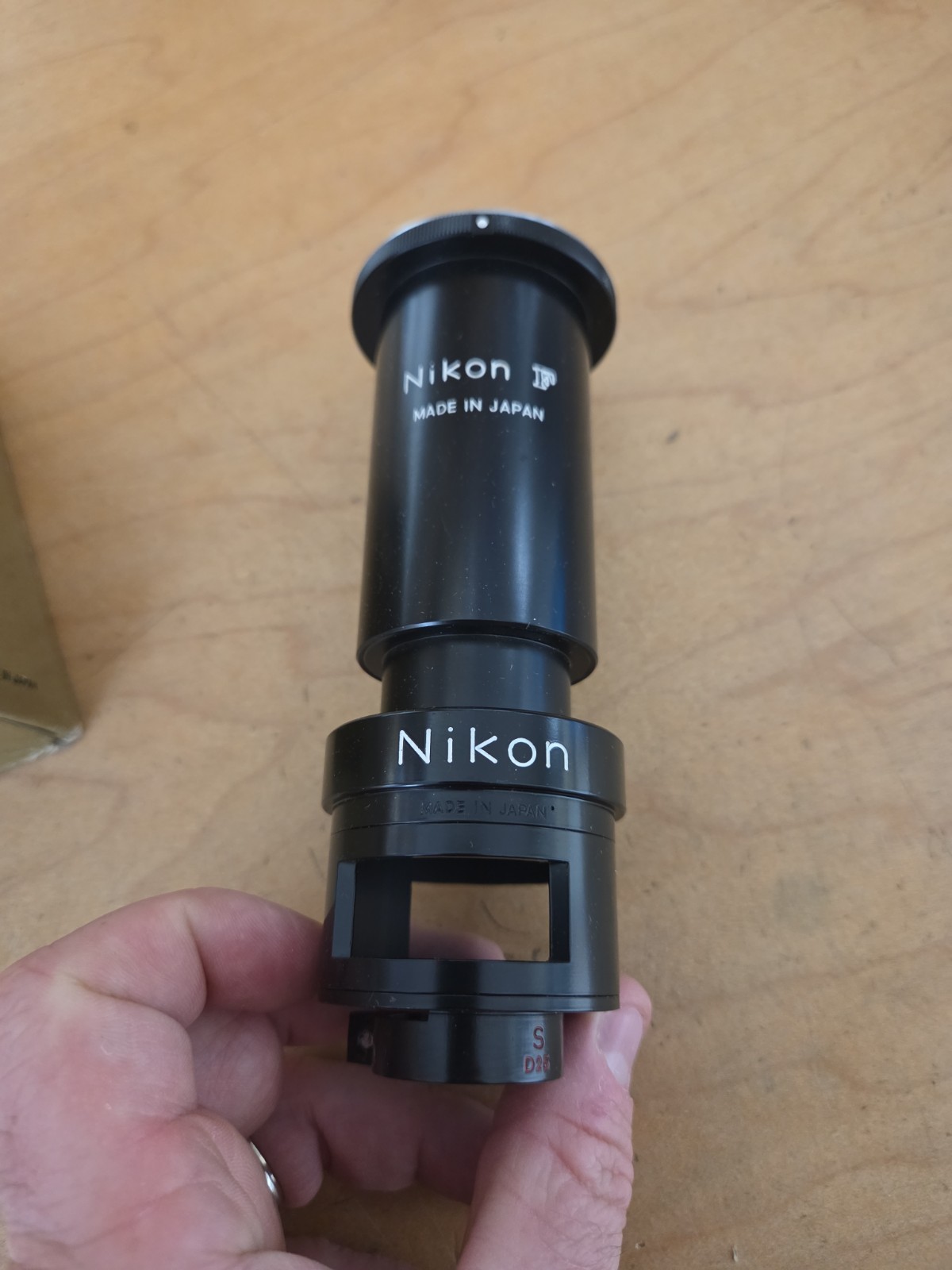 Nikon F Microscope Adapter in Original Box MINT Condition RARE