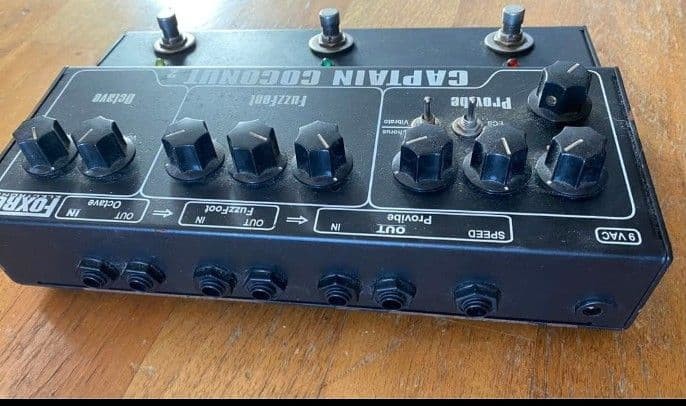 Foxrox Electronics Captain Coconut 2 Guitar Multi Effects Pedal