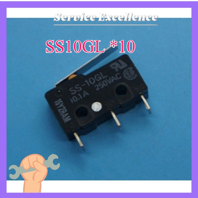 SS10GL 10PCS Omron SS-10GL SS10GL Microswitchs -New Fast Shipping