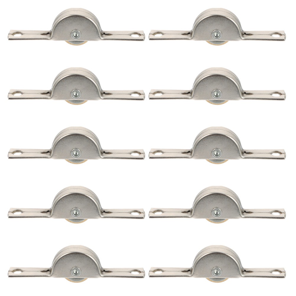 10pcs Sliding Roller Wheels: Cabinet Wardrobe Window Closet Door Roller