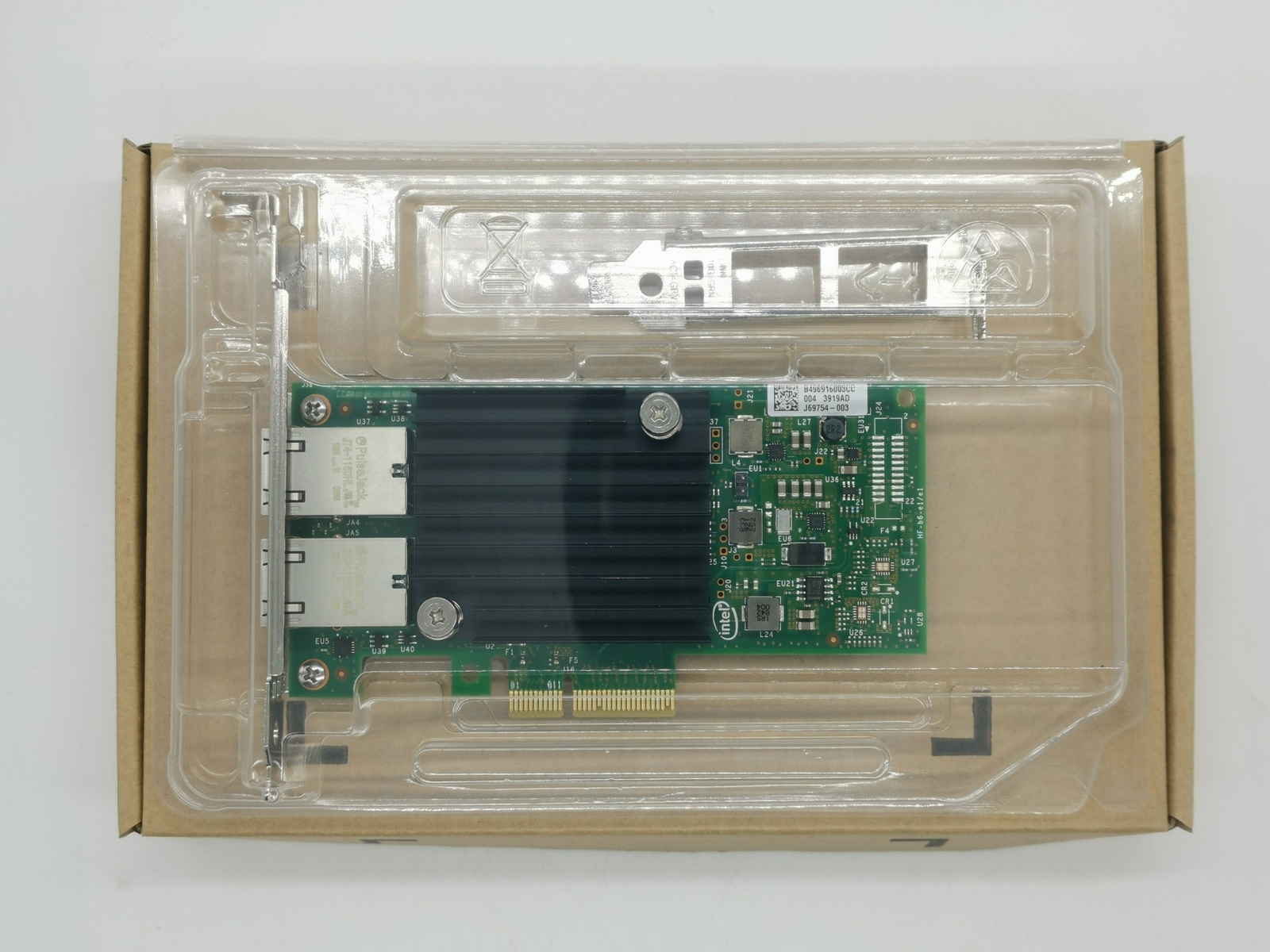 Intel X550T2BLK Network Ethernet Converged Adapter X550-T2 Bulk Pack Retail US