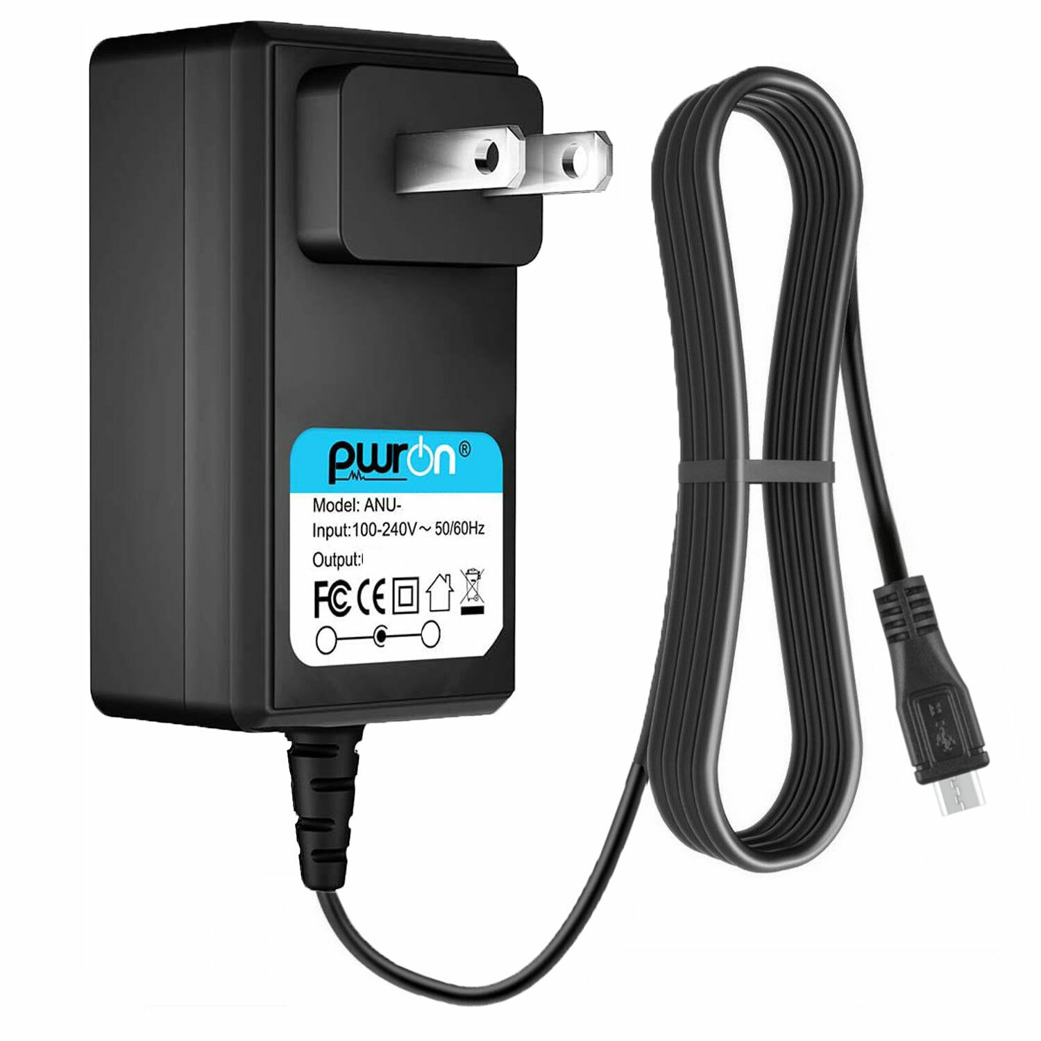 PwrON 6FT AC Adapter Charger Power For Samsung Galaxy Tab 3 10.1 GT-P5210 Tablet