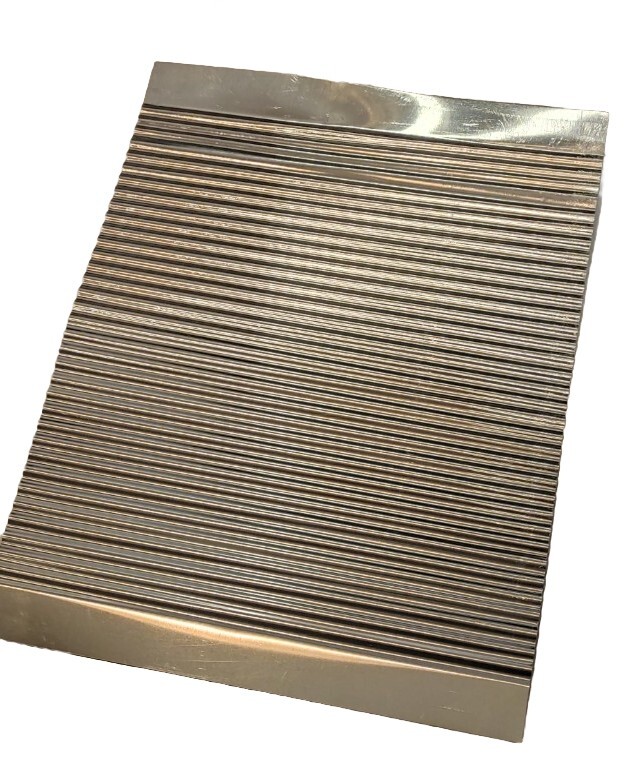 Replacement aluminum cap for washboard drums cm.20x38.5 approx.
